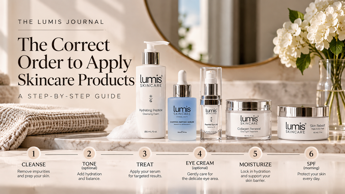 The Correct Order to Apply Skincare Products: A Step-by-Step Guide